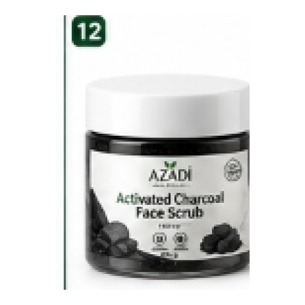 Activated Charcoal Face Scrub